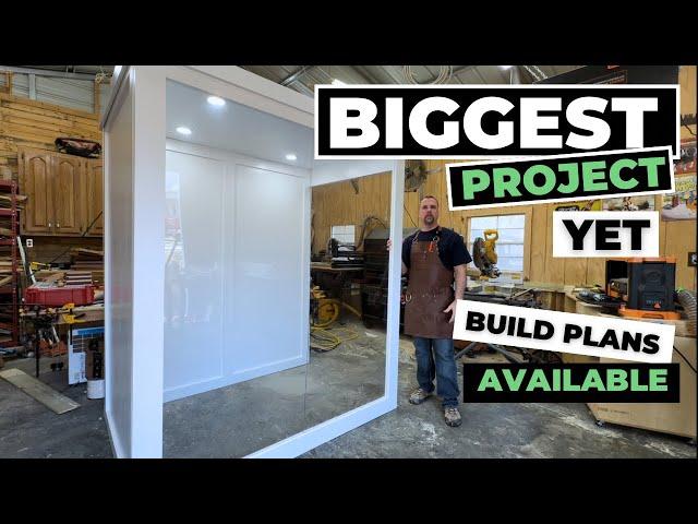 My BIGGEST Woodworking Project Yet! Vogue Photo Booth