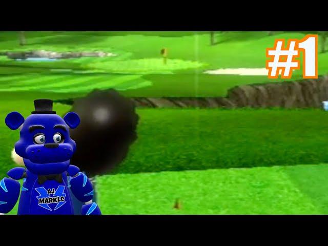 GOLF TIME (IT IS NOT AS EASY AS YOU THINK) | Wii Sports Resort Golf #1