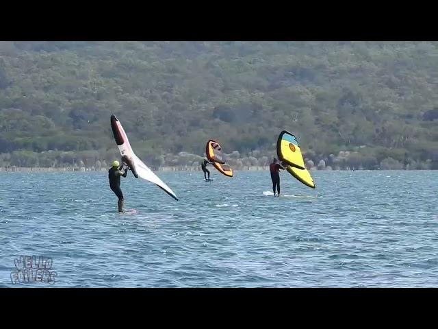 Wallagoot Lake NSW LT Windsurfing Wingfoiling