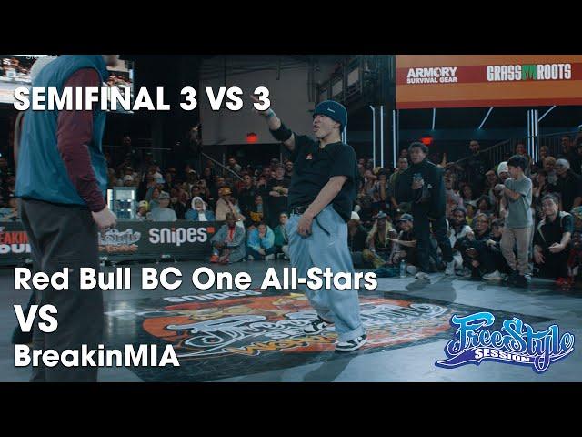 Red Bull BC One All Stars vs BreakinMIA (semis) // Freestyle Session 2023 // stance