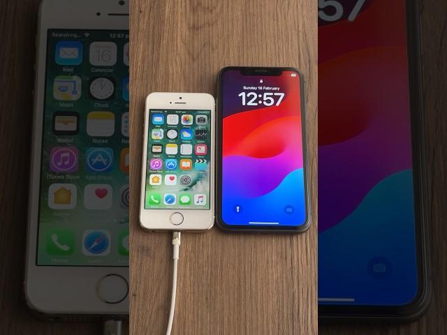 iOS 10 iPhone 5s Vs iOS 17 iPhone 11 Startup Test.