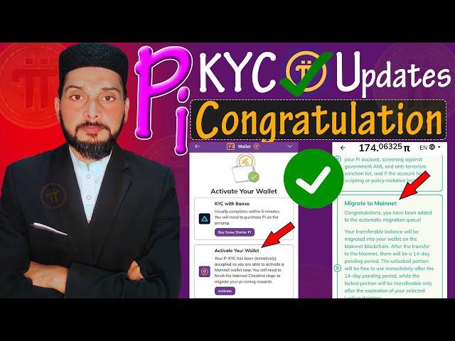 Pi New Updates: How to Activate Wallet & KYC Fixed!How to Solve Your KYC Issue Fast – Step-by-Step
