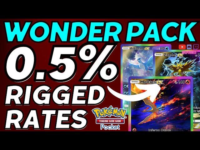 Confirmed 2 Star Wonder Pick "Pack Rates" #pokemontcgpocket