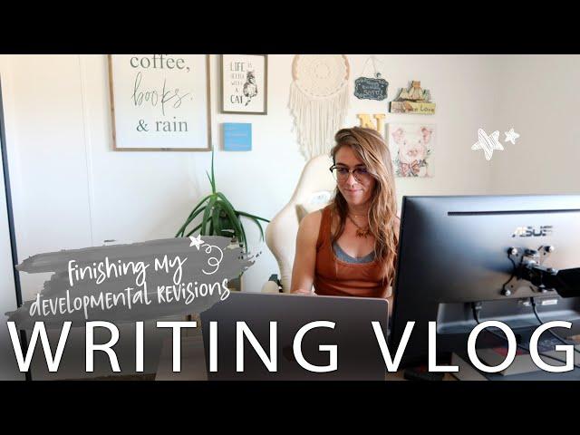 Finishing Developmental Revisions on Two Books | Romance Writer Vlog | Natalia Leigh