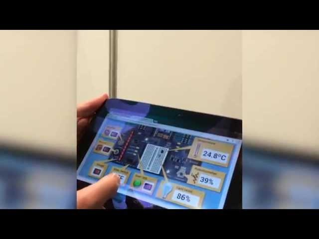 XBee ZigBee Cloud Kit Demo at Electronica
