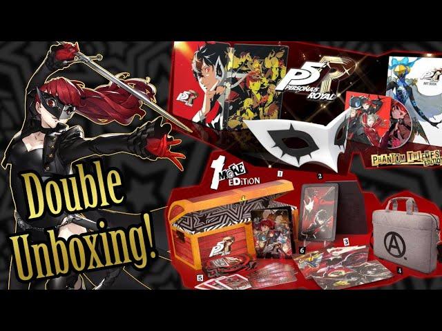 Persona 5 Royal: 1 More Edition and Phantom Thieves Edition Unboxing