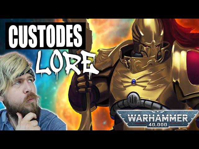 Adeptus Custodes Deep Dive. The ULTIMATE Warriors? | Warhammer 40k Lore