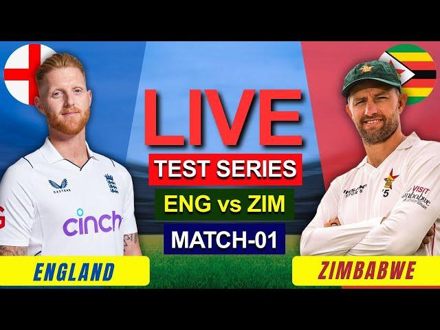 England vs Zimbabwe 1st Test Match Live