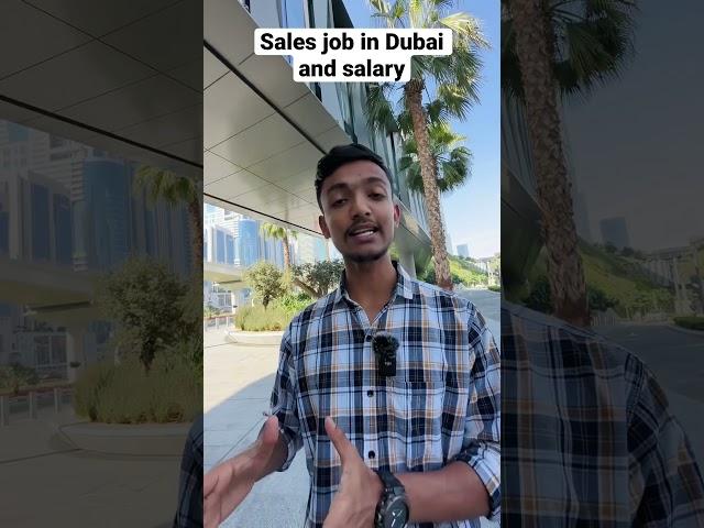 Sales job in Dubai #youtubeshorts #hindi #dubaijobs #shortvideo #job