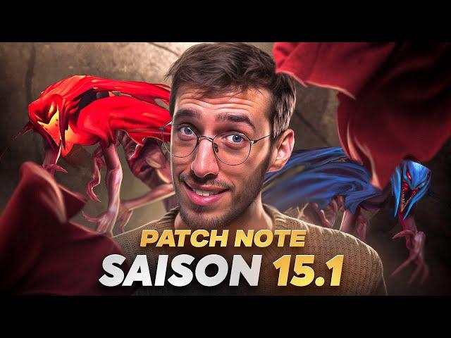 PATCH NOTE 15.1 - TOUT SAVOIR SUR LA SAISON 15 DE LOL ET BIEN COMMENCER SES SOLOQ !