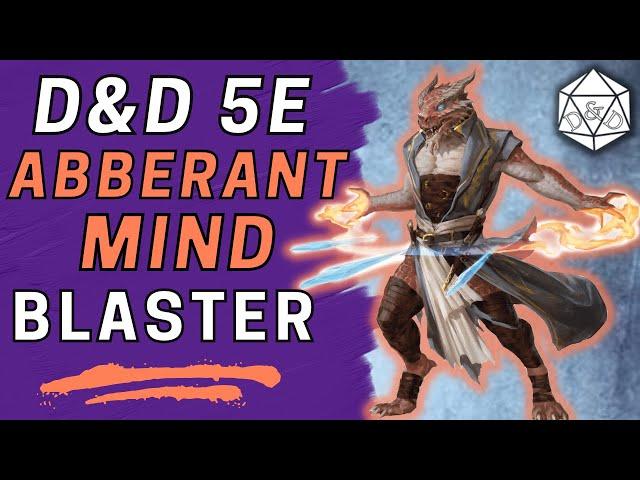 The Psionic Blaster! Getting Big Damage from the Aberrant Mind Sorcerer | D&D 5e Character Build