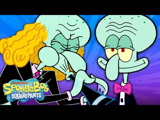 Best Dressed Moments of Mr. Squidward Tentacles! | SpongeBob