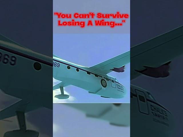 You Can't Survive Losing a Wing...| Pan Am 843 | #shorts #aviation #edit