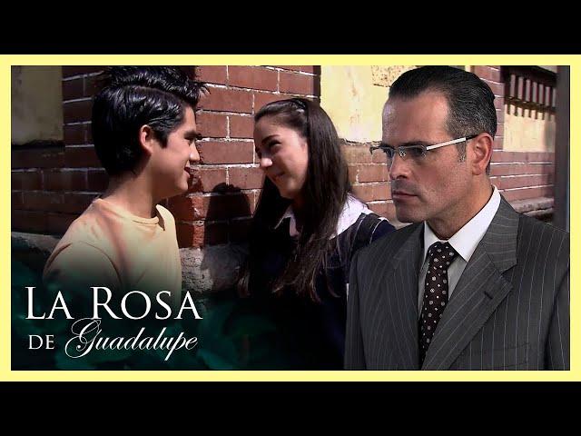 Castigan a Guadalupe por besuquearse con su novio en la escuela | La Rosa de Guadalupe 1/4 | Dulce…