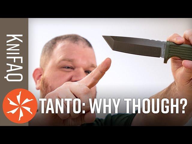 KnifeCenter FAQ #118: What is the Point of Tanto Knives? + Knife Legality, More!