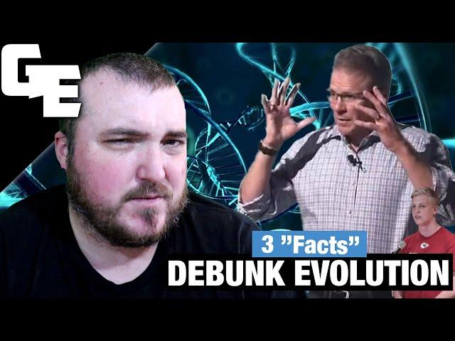 Frank Turek's 3 Facts That Disprove Evolution Debunked