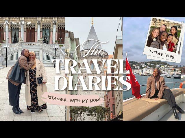 Flying Mama First Class To Istanbul! | Mother-Daughter Vlog | Aysha Harun