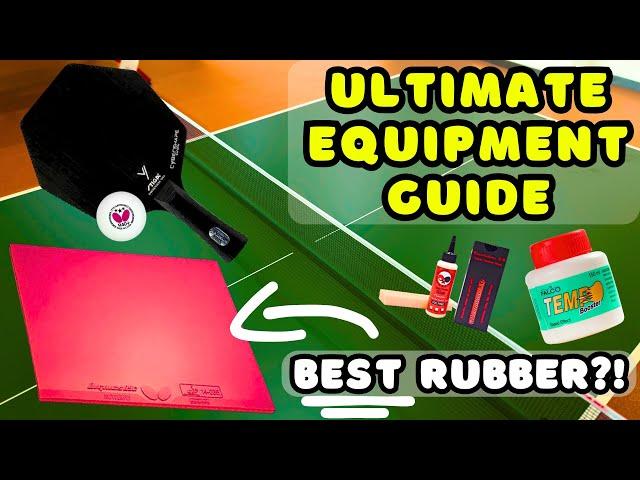 The ONLY Table Tennis Equipment Guide You'll EVER Need