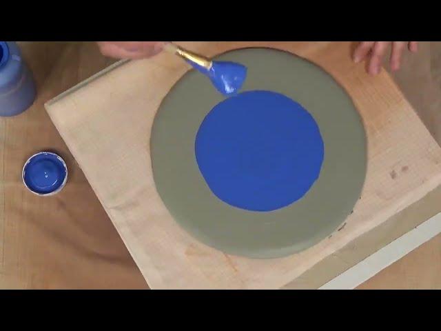 How to Print on Clay Using a Photocopied Pattern | LAUREN KARLE