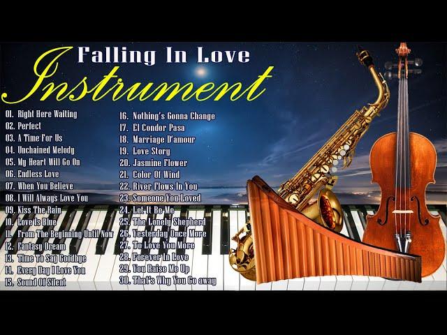 Top 100 Romantic Instrumental Love Songs  Best Relaxing Instrumental Music