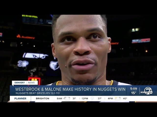 Russell Westbrook posts 200th career triple-double in win over Grizzlies