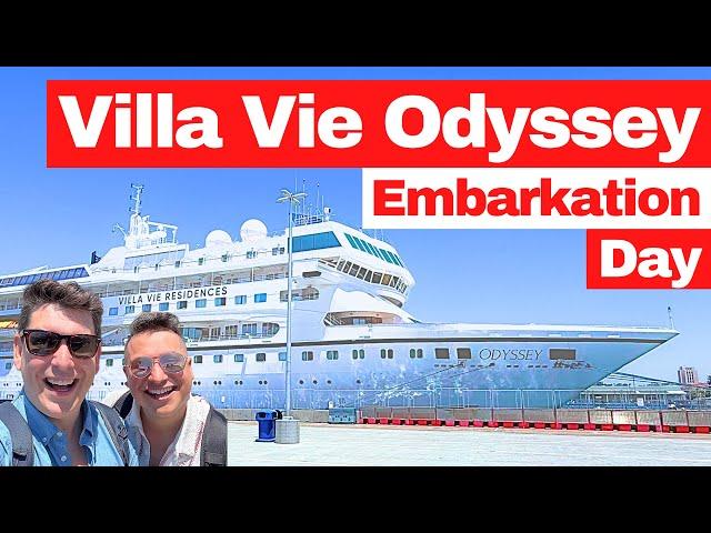 Boarding the World’s First AFFORDABLE Residential Cruise Ship | Embarkation Day