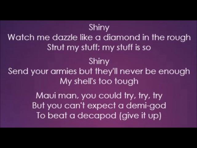 Moana - Jemaine Clement - Shiny (Lyrics)