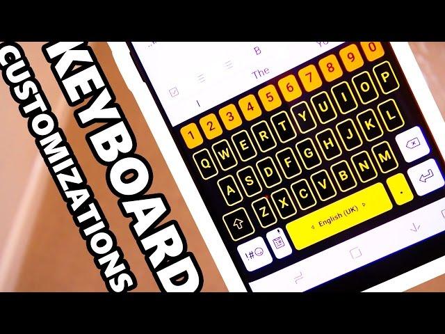 Amazing Keyboard Customizations Samsung Galaxy S8