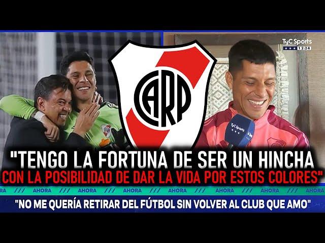 ️¡AHORAR TYC Y LA EMOTIVA ENTREVISTA DE ENZO PEREZ PARA LOS HINCHAS DE RIVER PLATE 