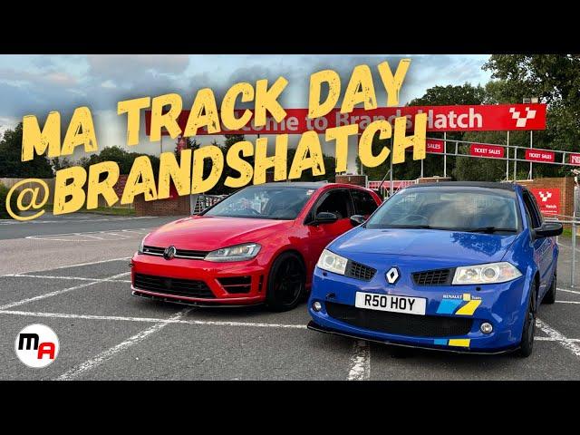 GOLF R & MEGANE 225 FINALLY GET OUT ON A TRACK DAY - BRANDS HATCH
