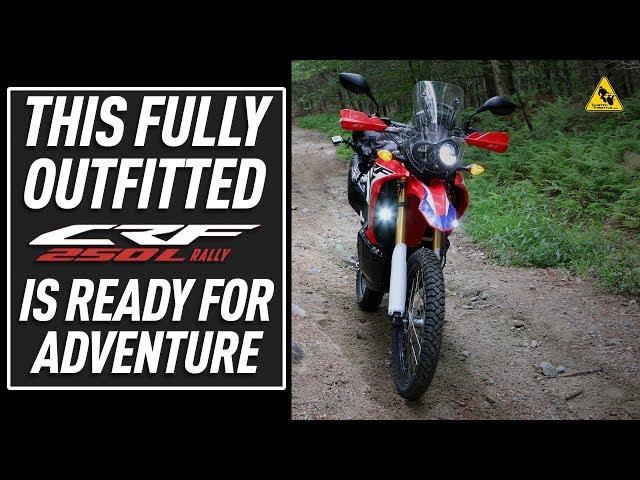 Outfitting the 2017 Honda CRF250L Rally for Adventure | TwistedThrottle.com