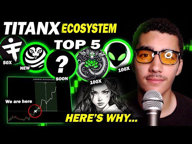 Top 5 TitanX ecosystem projects for 2025 (100x)