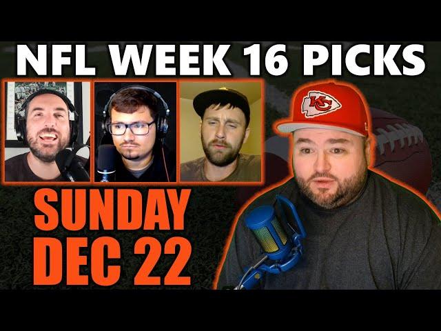 NFL Week 16 Picks with Kyle Kirms | Sunday 12/22