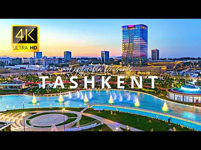 Tashkent City, Uzbekistan  in 4K ULTRA HD 60FPS Video by Drone