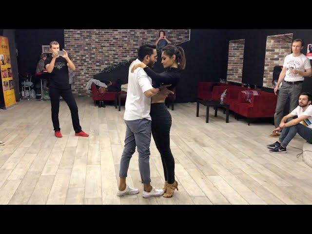 Cornel and Rithika | Bachata Sensual | Master class | Moscow