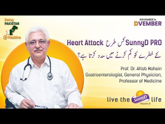 How Vitamin D3 and K2 reduce the chances of heart attack? | Dr. Aftab Mohsin