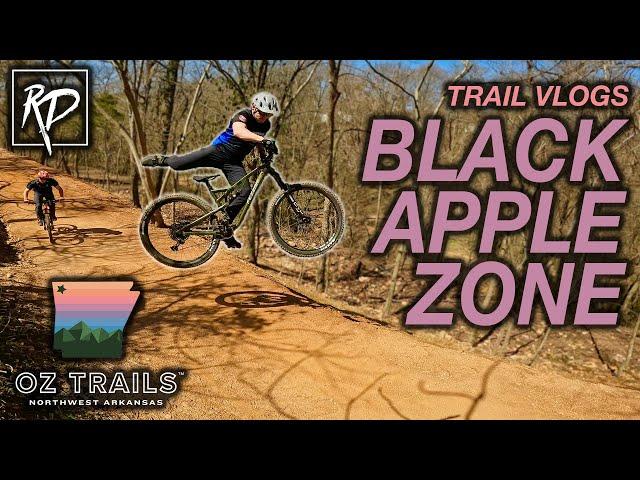 OZ Trails Vlogs/The Newest Trails In Bentonville - Black Apple Zone