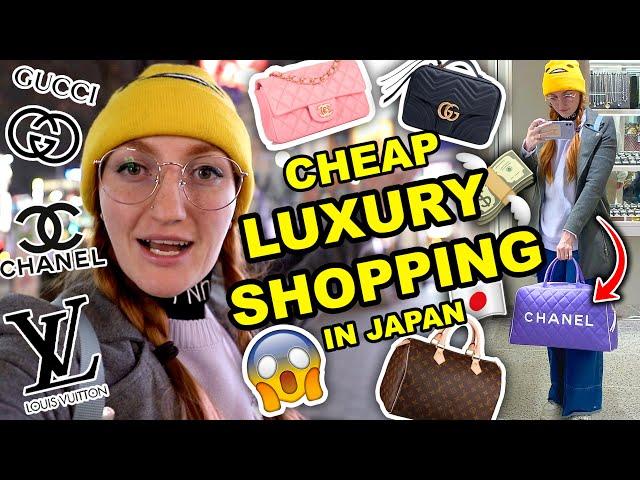 BUYING SECOND HAND LOUIS VUITTON IN JAPAN | CHEAP LUXURY FASHION | CHANEL, GUCCI & LOUIS VUITTON