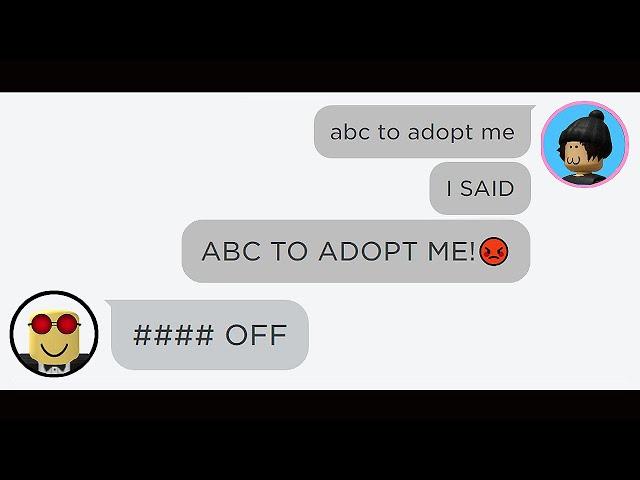 Adopting a Child in Roblox Be Like...