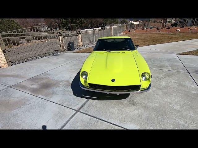 1973 Datsun 240Z Final assembly - finishing touches of the restoration