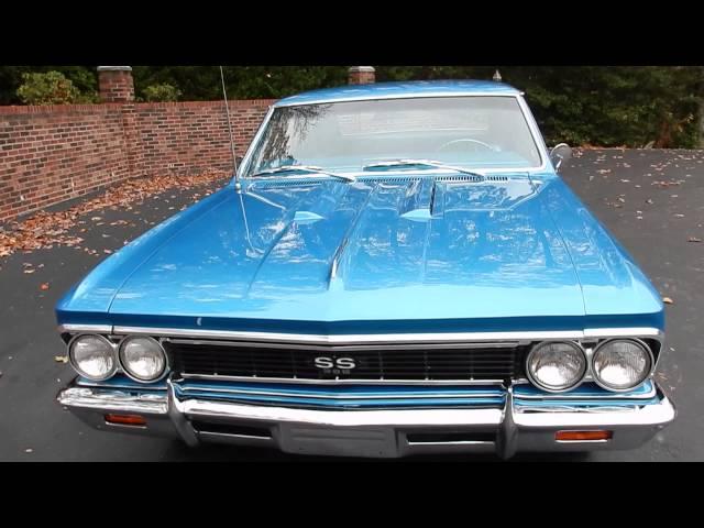 1966 Chevelle SS, Marina Blue for sale Old Town Automobile in Maryland
