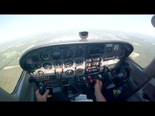 EBAW to EHLE, VFR return trip (FULL FLIGHT) | Cessna 172R Skyhawk