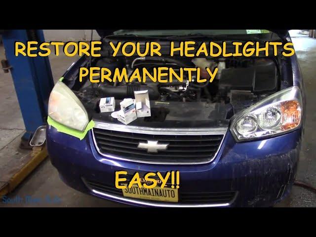 How To Super Clean Your Headlights - PERMANENTLY