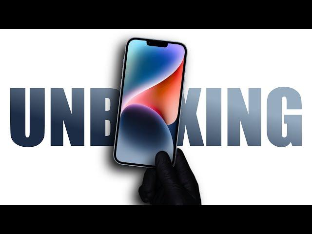 Apple iPhone 14 Plus Blue - ASMR Unboxing