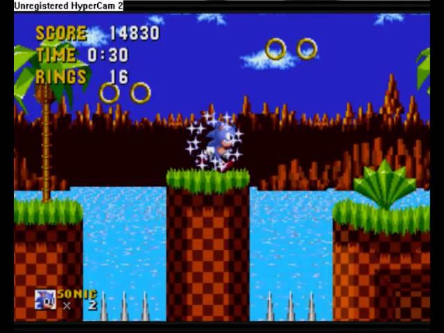 Green Hill Zone Act's 1,2,3 and Bouns Stage