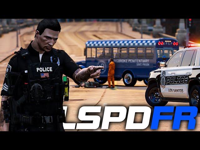 Officer Down! Escaped Convict in LSPDFR