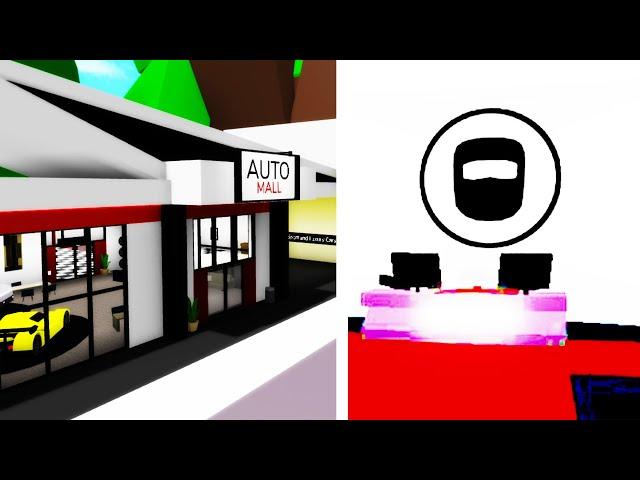 Roblox Brookhaven RP AUTO MALL CRIMINAL BASE?!