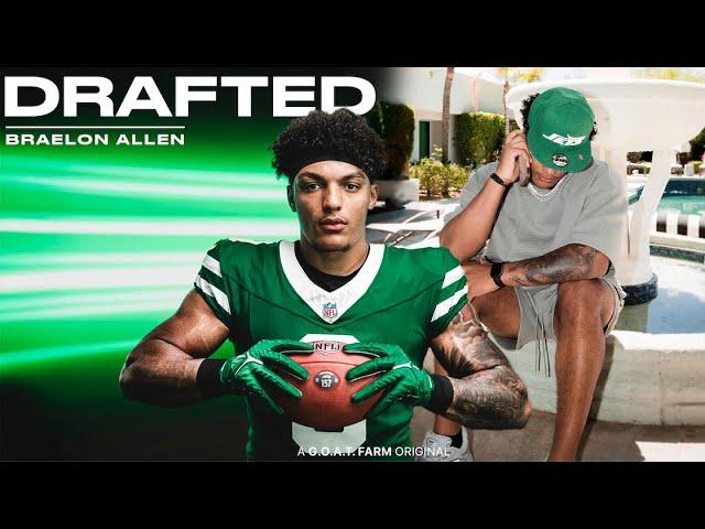 Braelon Allen | NFL Draft Day | Jets Draft Wisconsin Beast at RB 