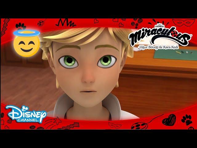 Melek Gibi Çocuk Adrien | Mucize: Uğur Böceği ile Kara Kedi | Disney Channel TR
