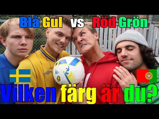 Vilken färg är du? (Del 4) FOTBOLL